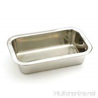 Stainless Steel 8.5x 4.75 Bread Loaf Meatloaf Cake Pan - B017341AN6